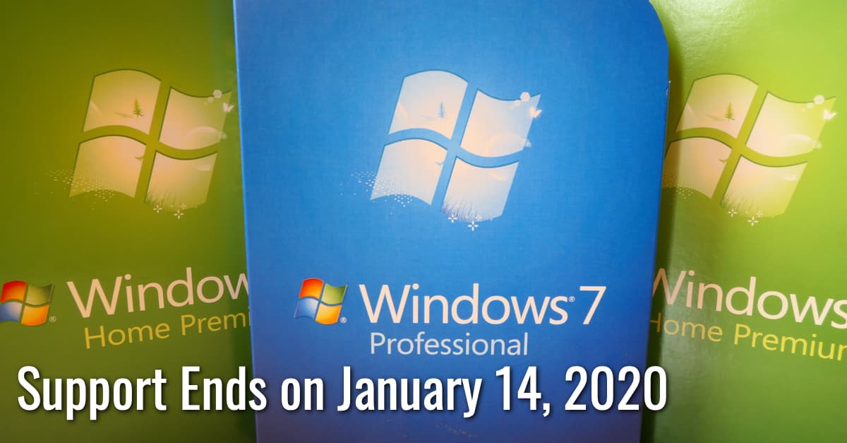 Windows 7 Support to End Soon